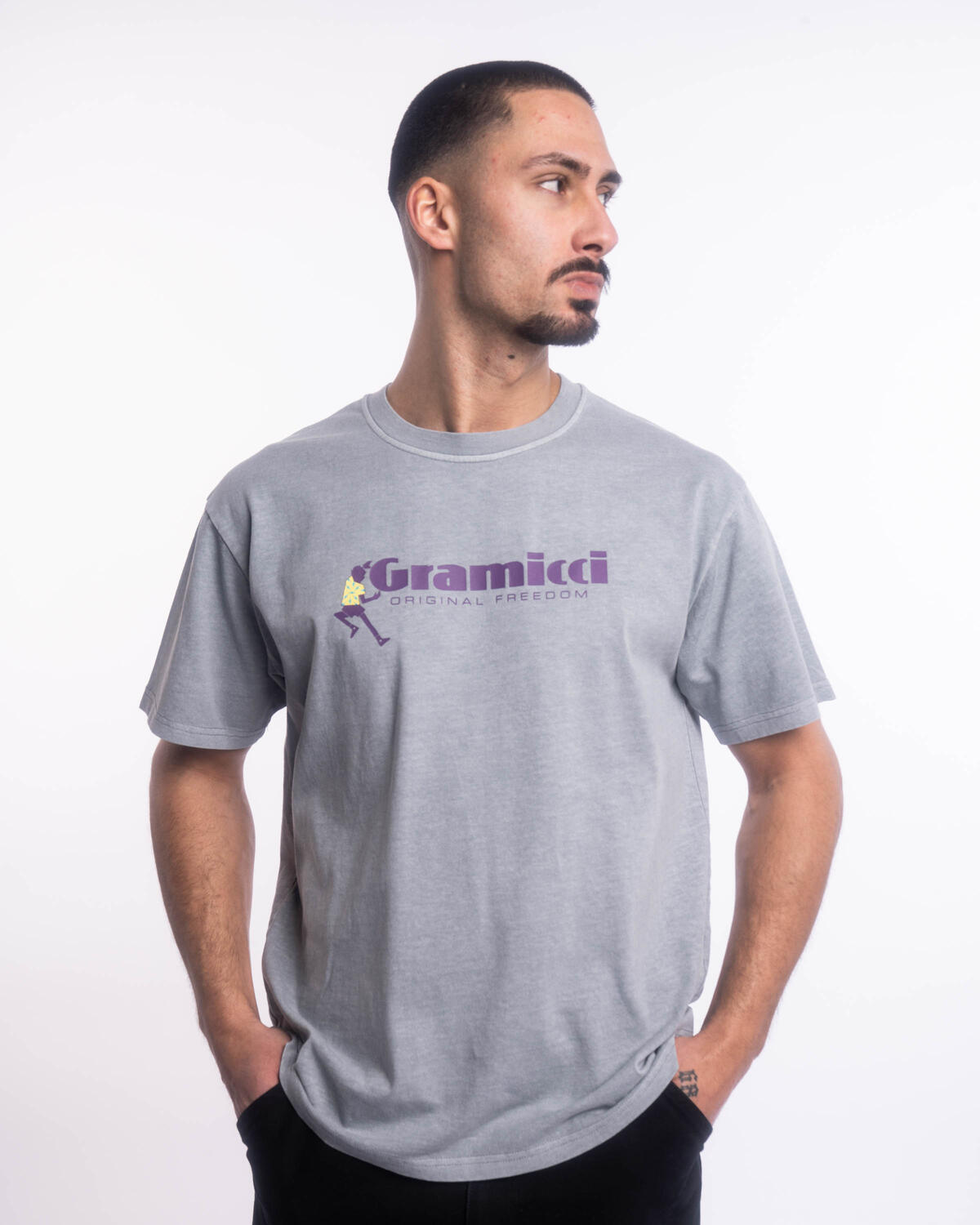 Gramicci This Is Never That Sun Faded Tee - Blue